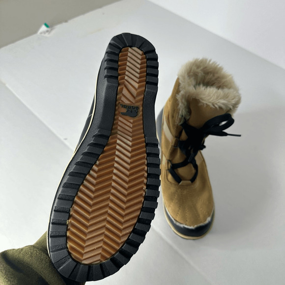 SOREL Tivoli II Snow Boot women's 9.5 curry tan suede winter waterproof snow - Picture 7 of 9